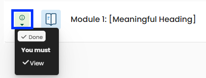 Moodle - Activity Completion - Student View - Automatic After